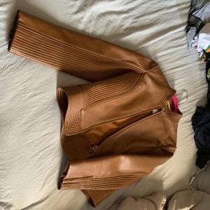 Women's leather jacket